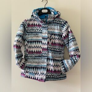 Firefly Aqua max  Girl Winter Coat Sz M